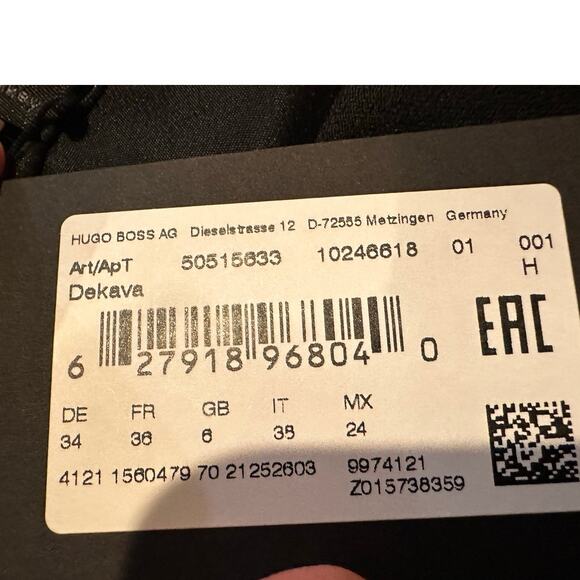 Boss Women's Dekava Notch Collar Vest Dress – Black – Size 2 – NWT Lady Boss - Picture 9 of 11